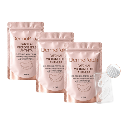 DermaPatch™ Patch per Occhi ai Microneedle