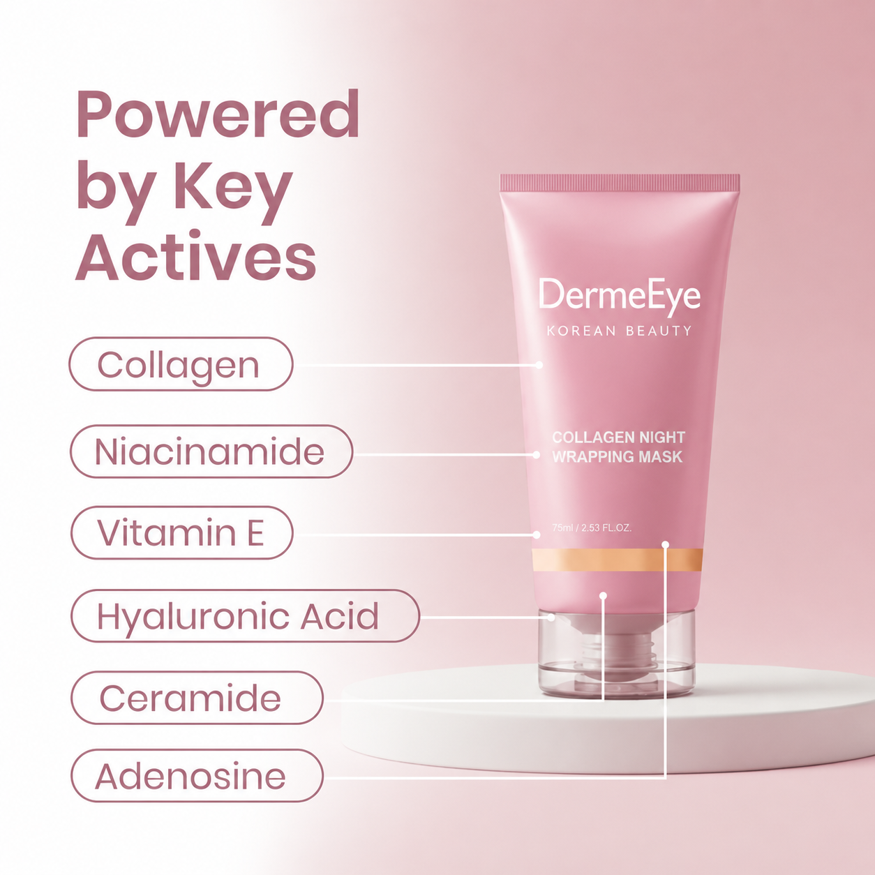 DermeEye™ Collagen Night Wrapping Mask
