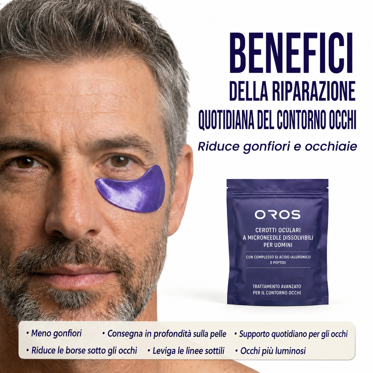 Oros™-Contorno-Occhi-Uomo