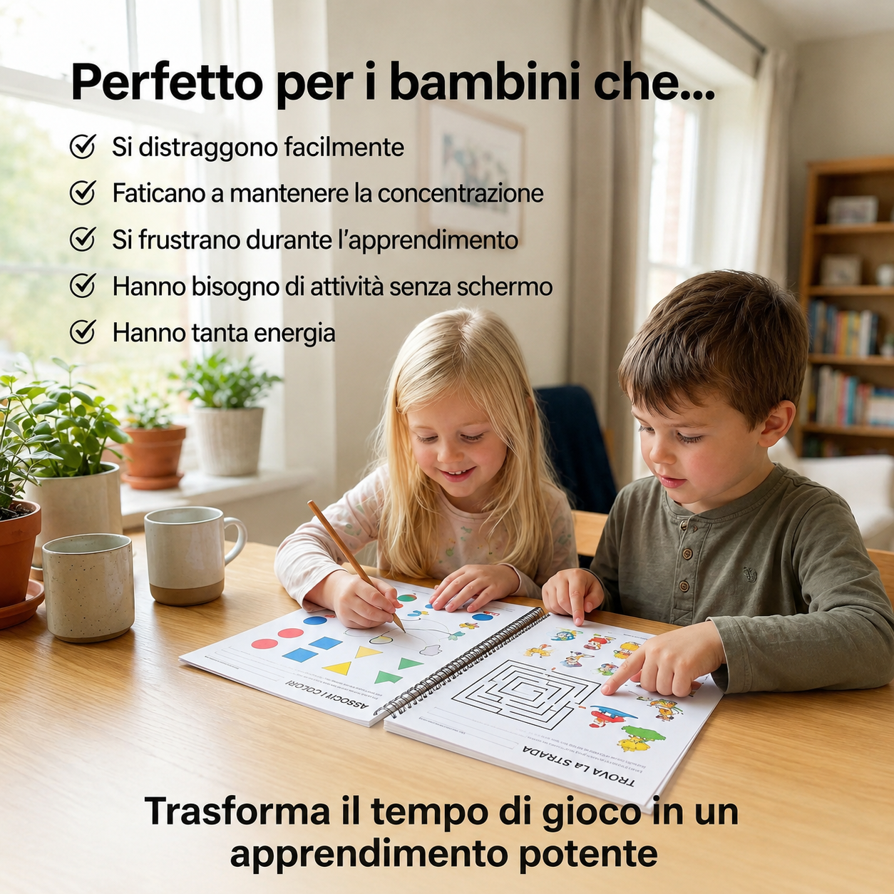 MenteViva™ +100 Attività per i tuoi figli