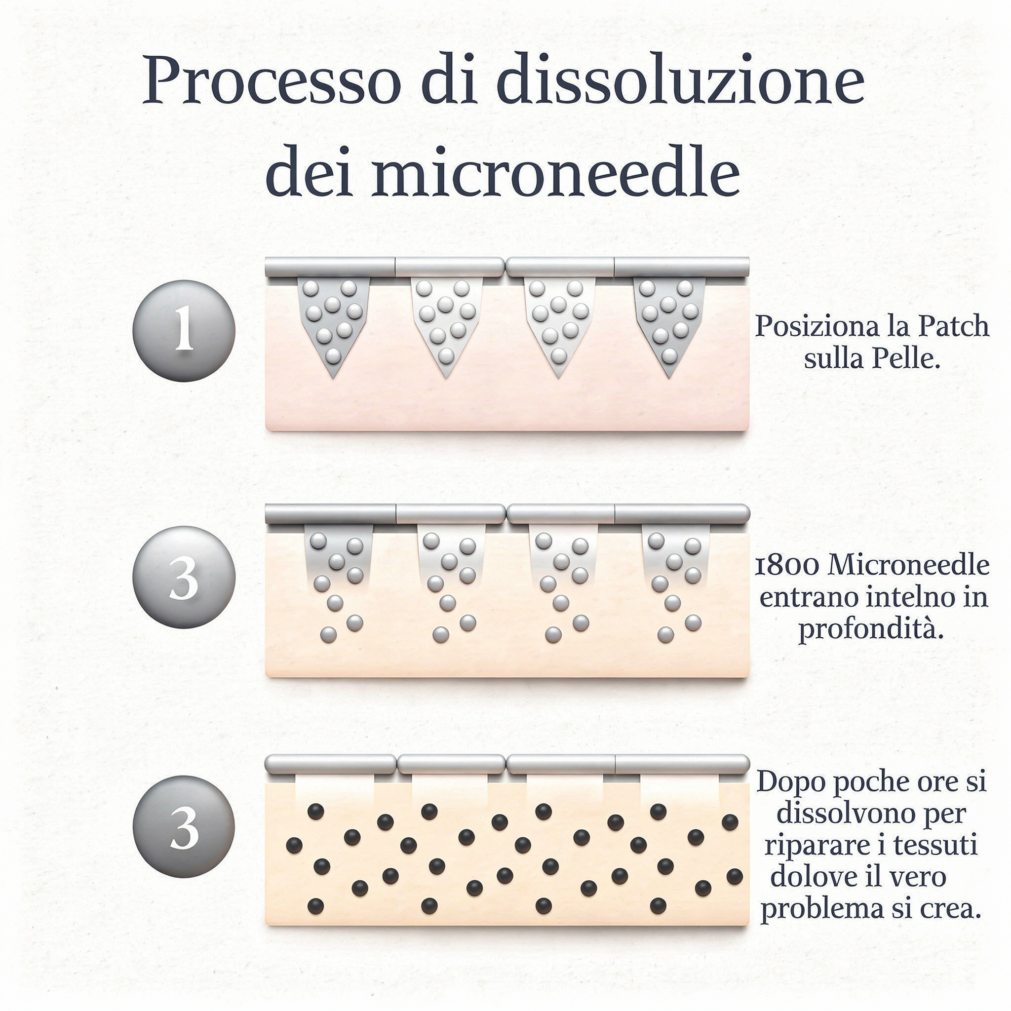 DermaPatch™ Patch per Occhi ai Microneedle